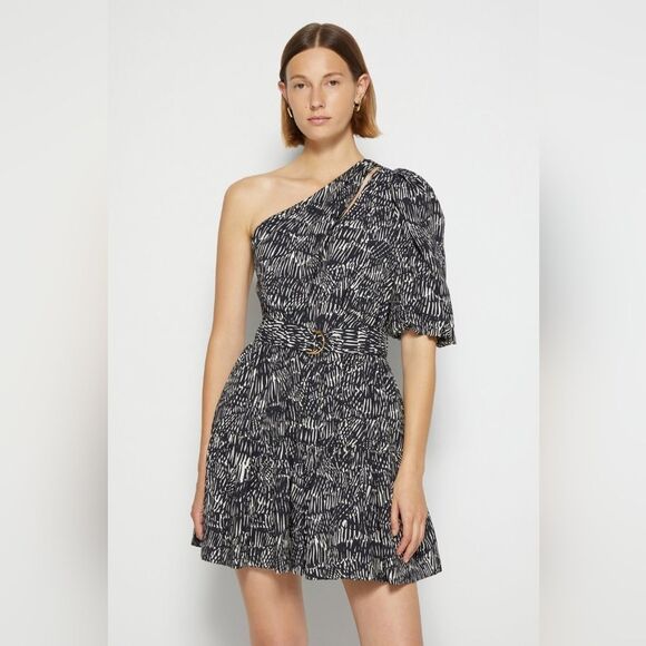 NWT Jonathan Simkhai Adriana Dress *missing belt* - Picture 5 of 12